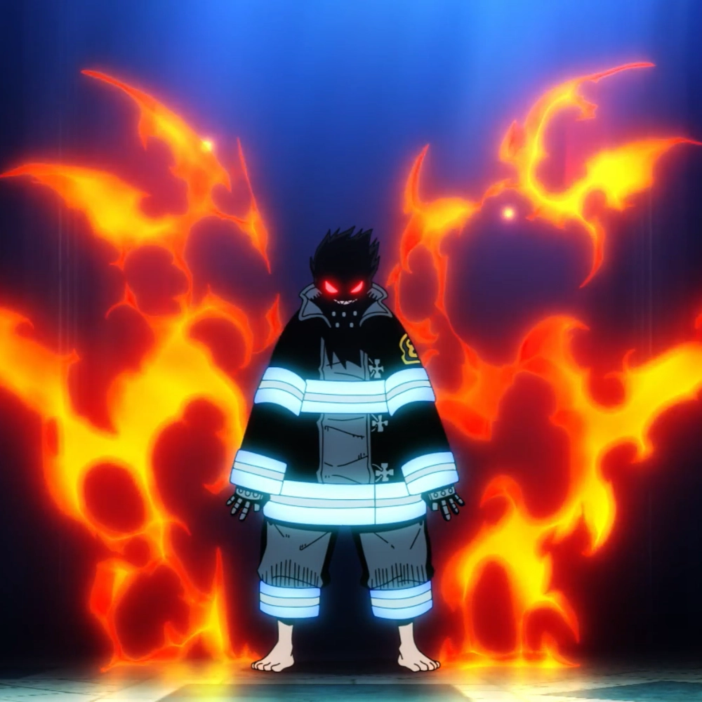 hình anime shinra fire force ngầu