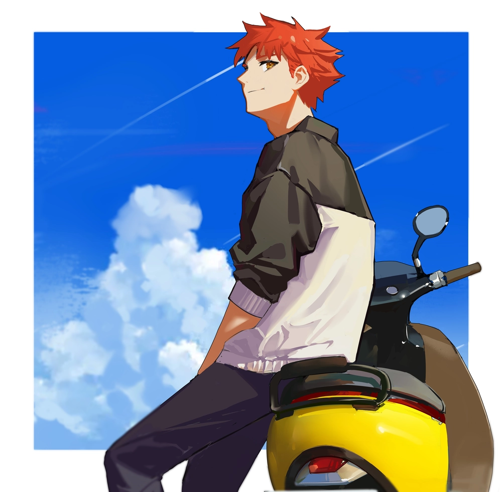 ảnh anime Shirou Emiya ngầu