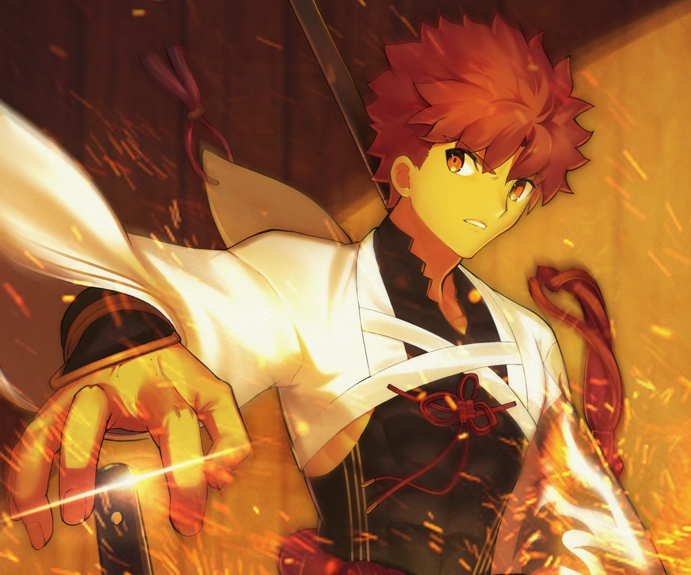 ảnh Shirou Emiya anime đẹp ngầu