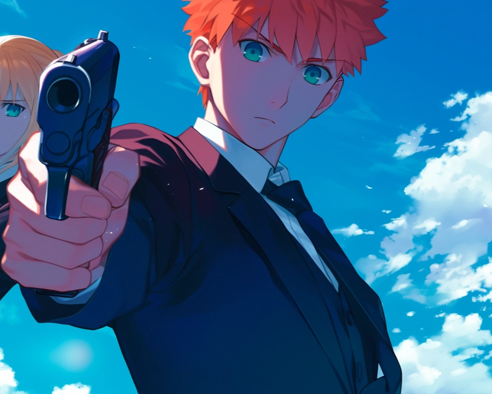 hình Shirou Emiya anime nam đẹp
