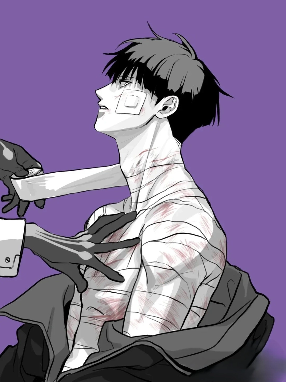 hình vẽ lại soshiro hoshina 