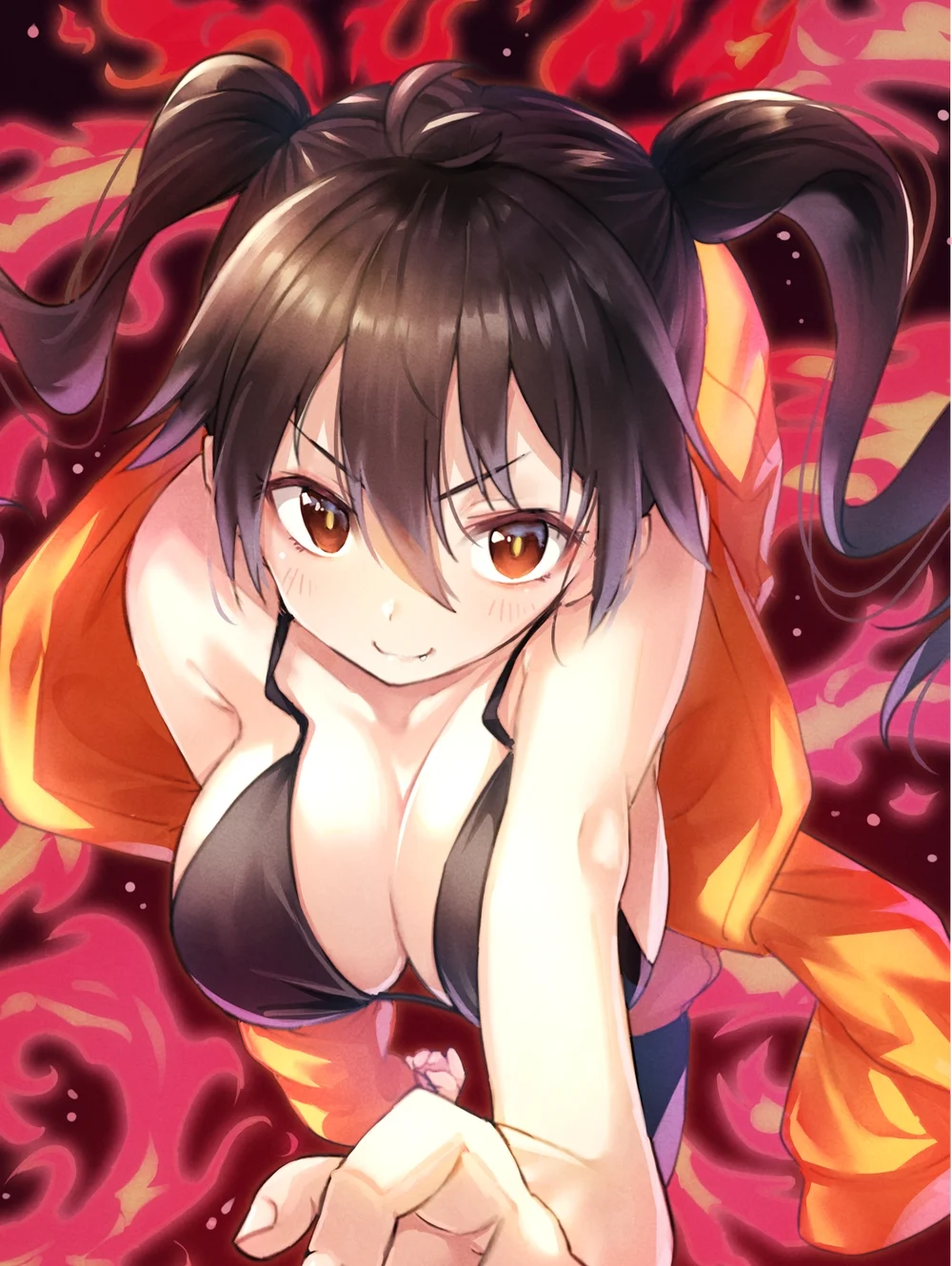ảnh anime fire force tamaki 4k 
