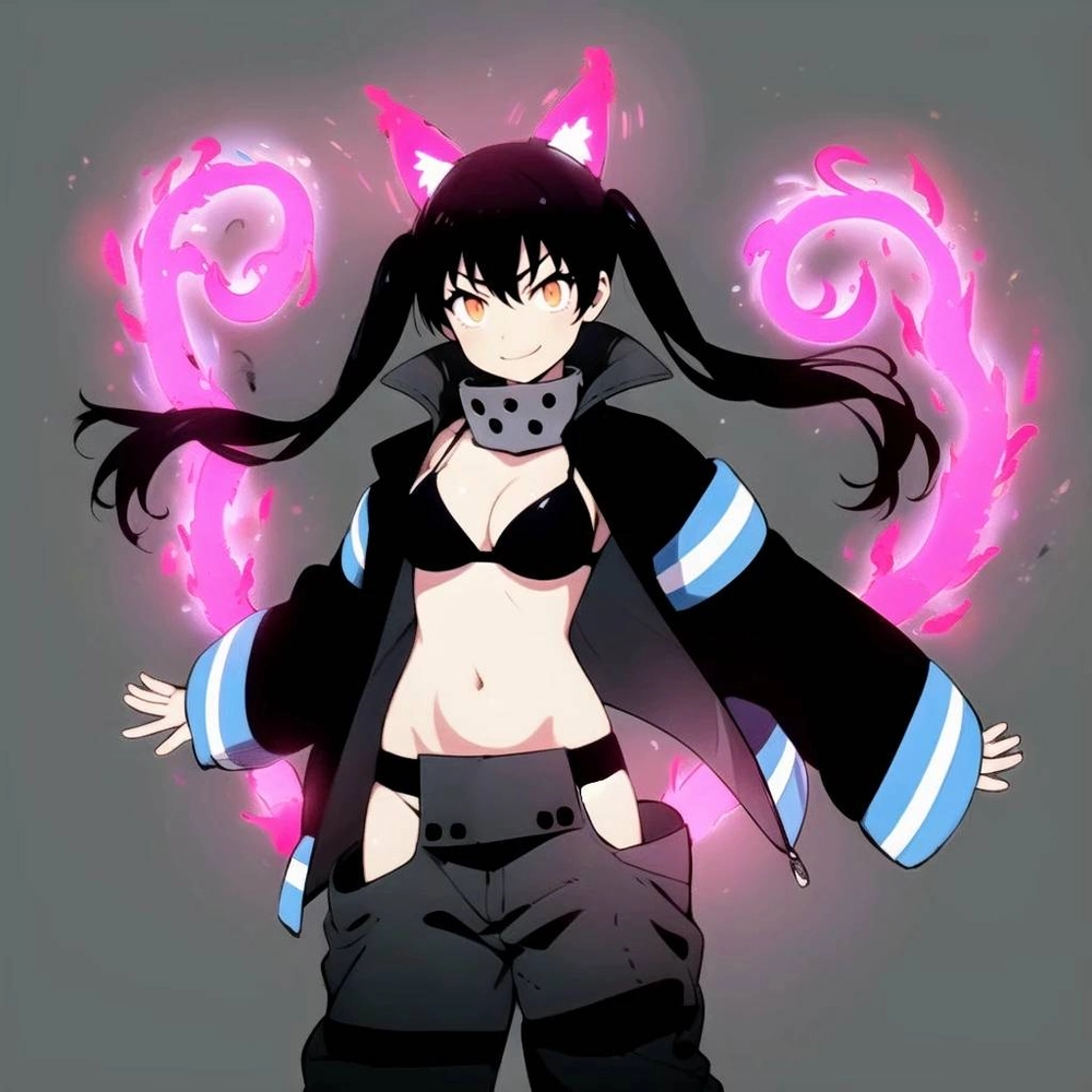 tamaki fire force anime ảnh 4k tuyệt đẹp 