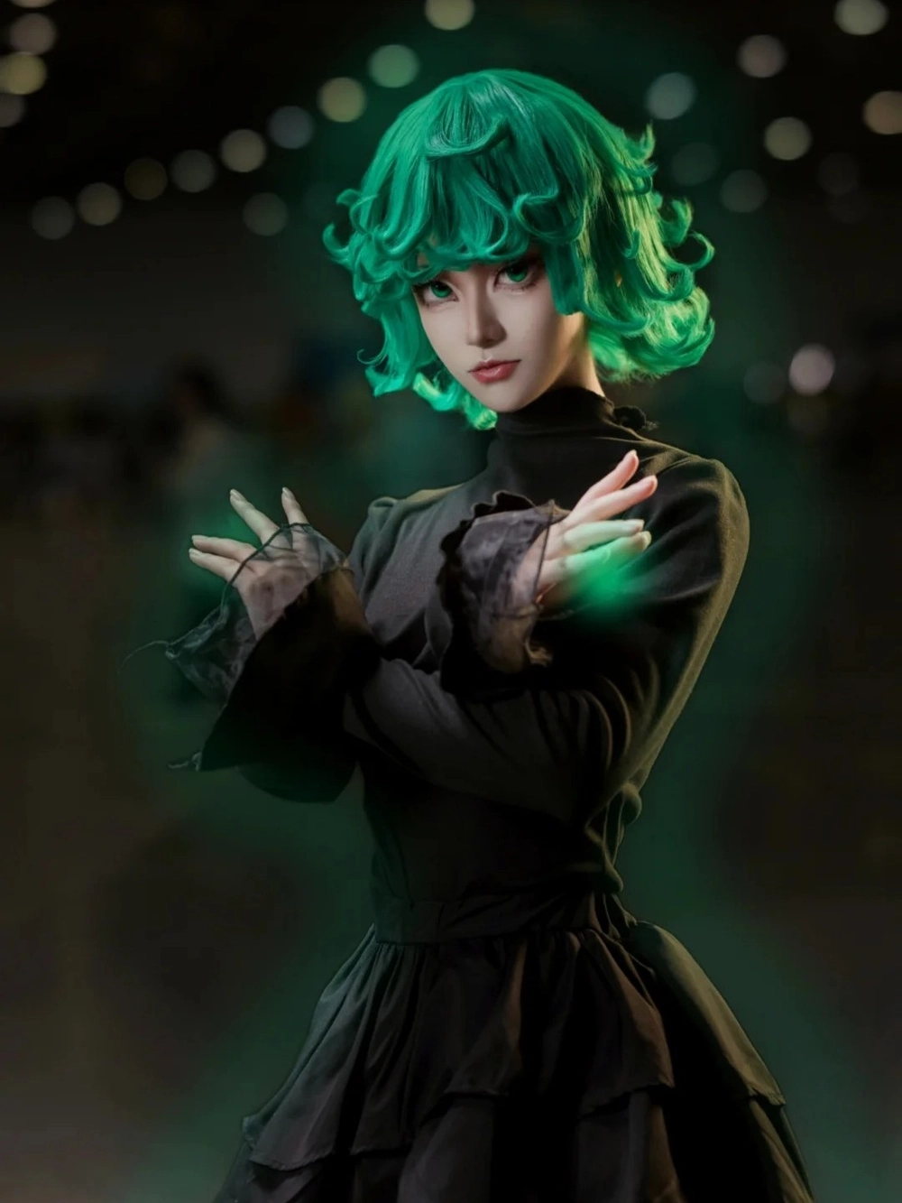 cosplay nữ one punch man tatsumaki