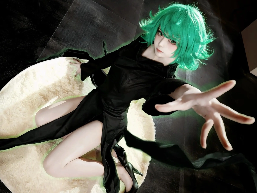 hóa trang one punch man tatsumaki