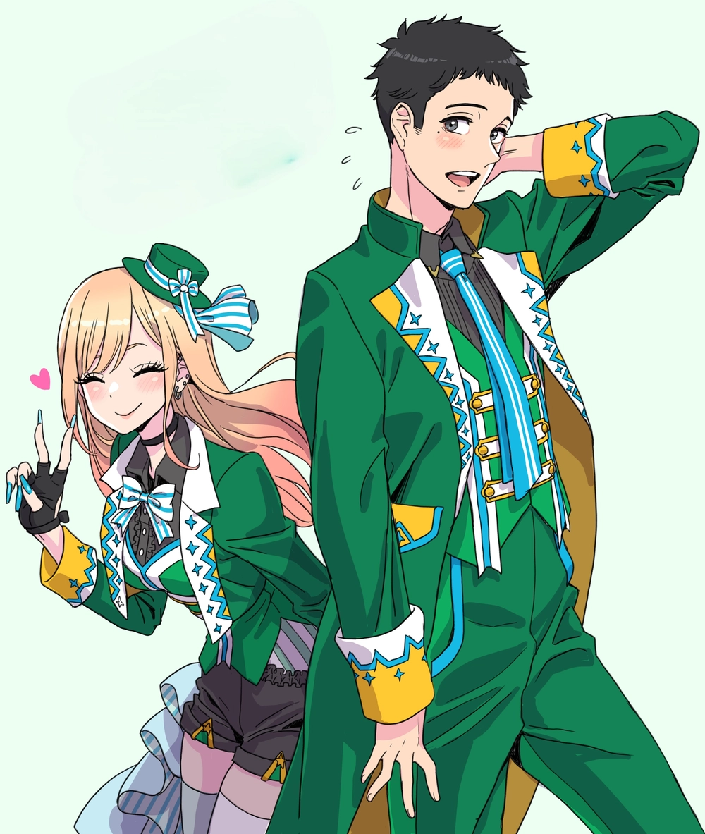 hình wakana gojo và marin kitagawa cute 