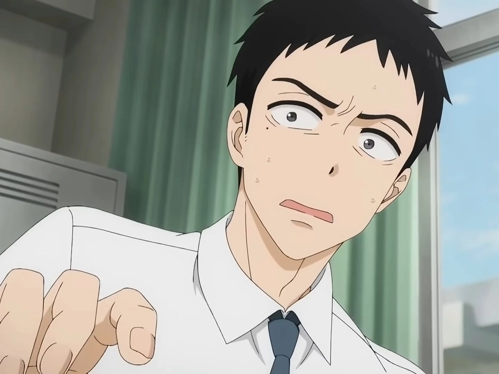 ảnh wakana gojo trong trang phục học sinh 