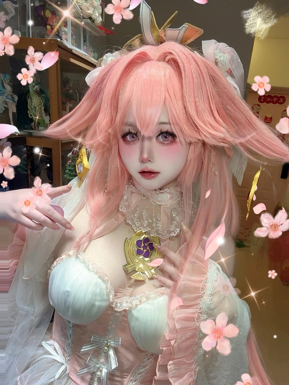 yae miko cosplay đậm chất Genshin