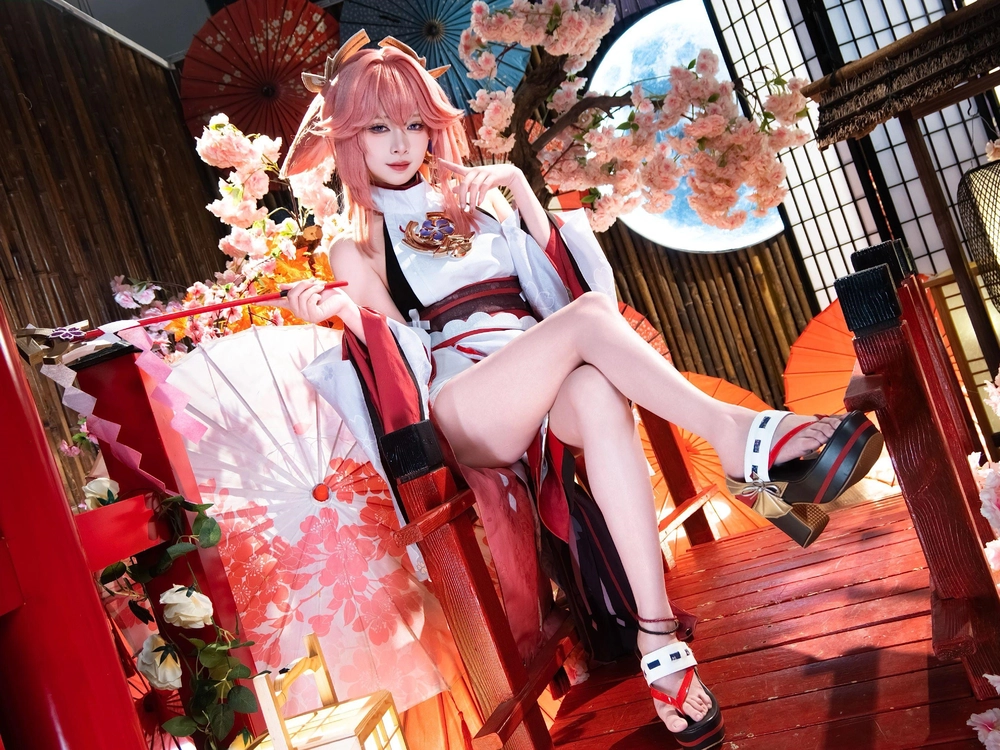 cosplay yae anime đẹp hút mắt