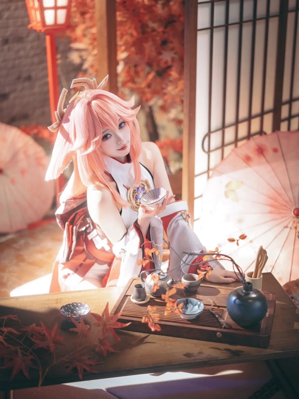 cosplay yae miko cực cuốn hút