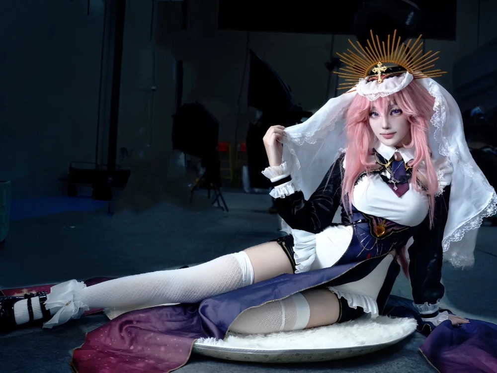 yae miko cosplay đậm chất anime