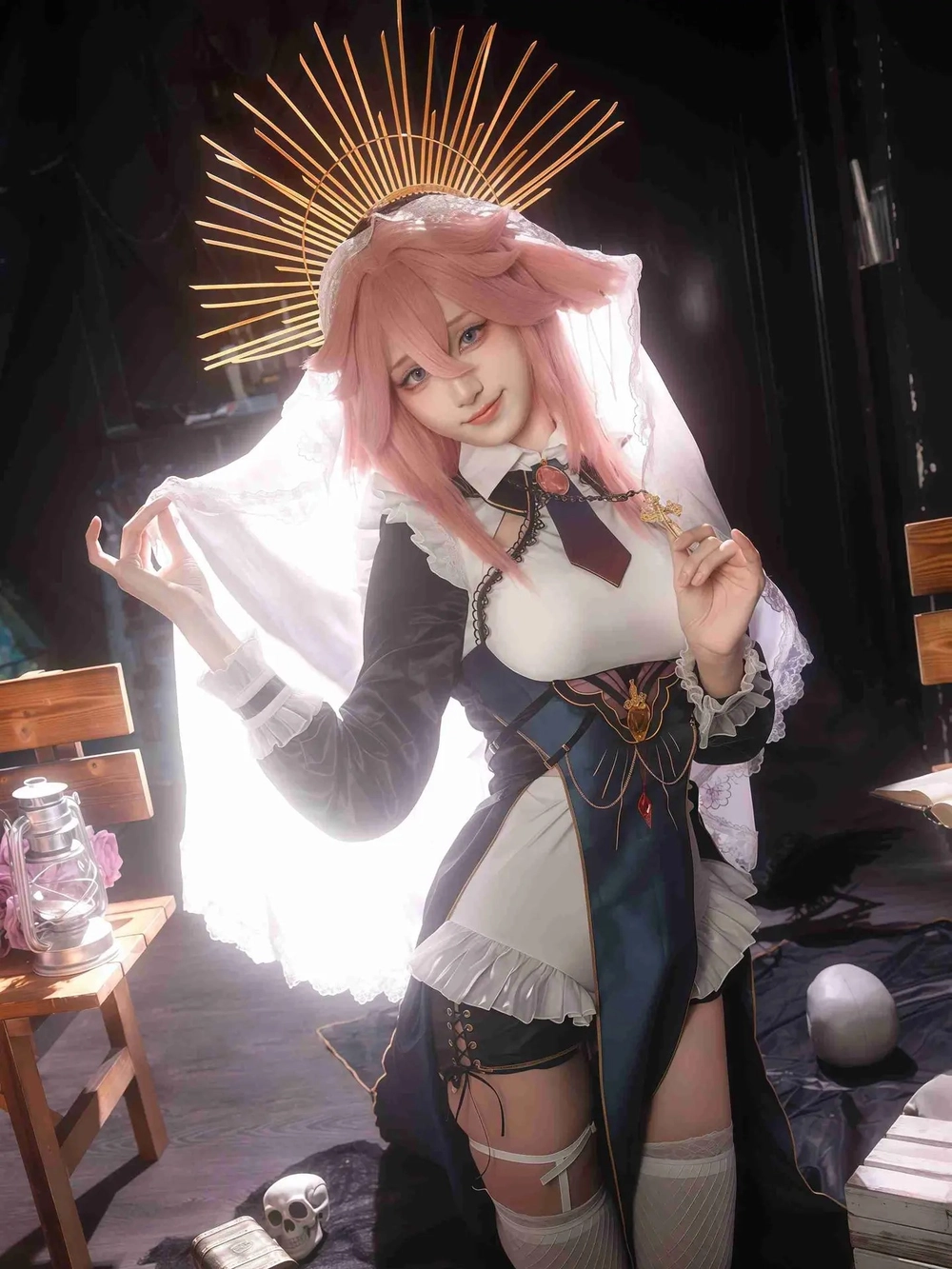 hình cosplay Yae Miko nhìn là mê