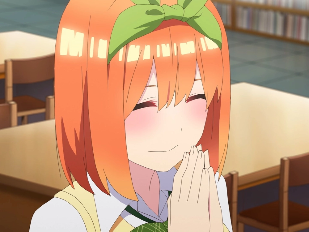 yotsuba nakano trong anime 