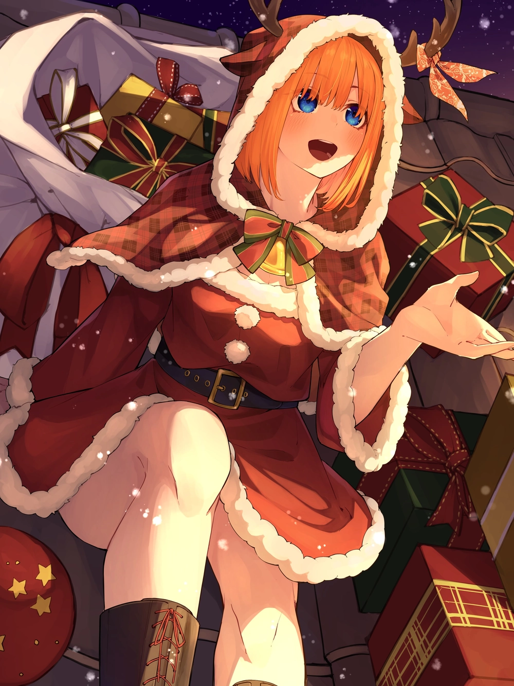 hình nhân vật nữ yotsuba nakano 