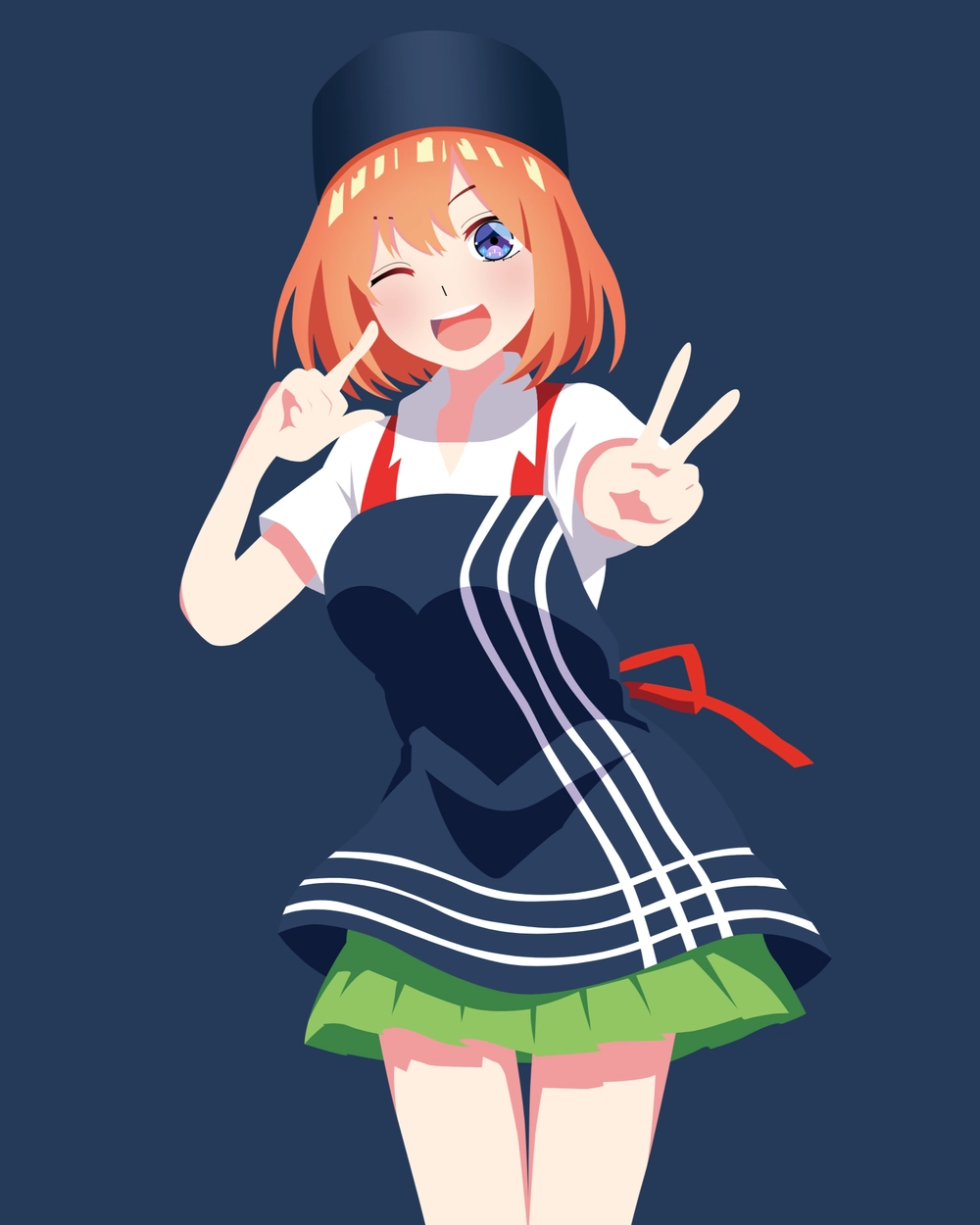 ảnh yotsuba trong anime 5 chị em 