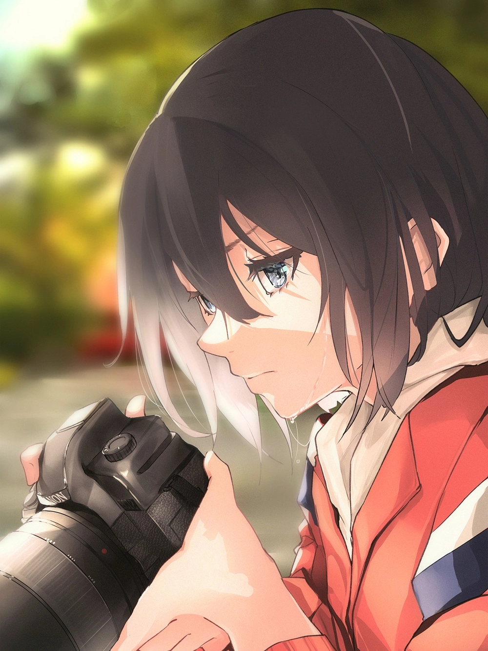 ảnh nishimiya yuzuru phong cách buồn