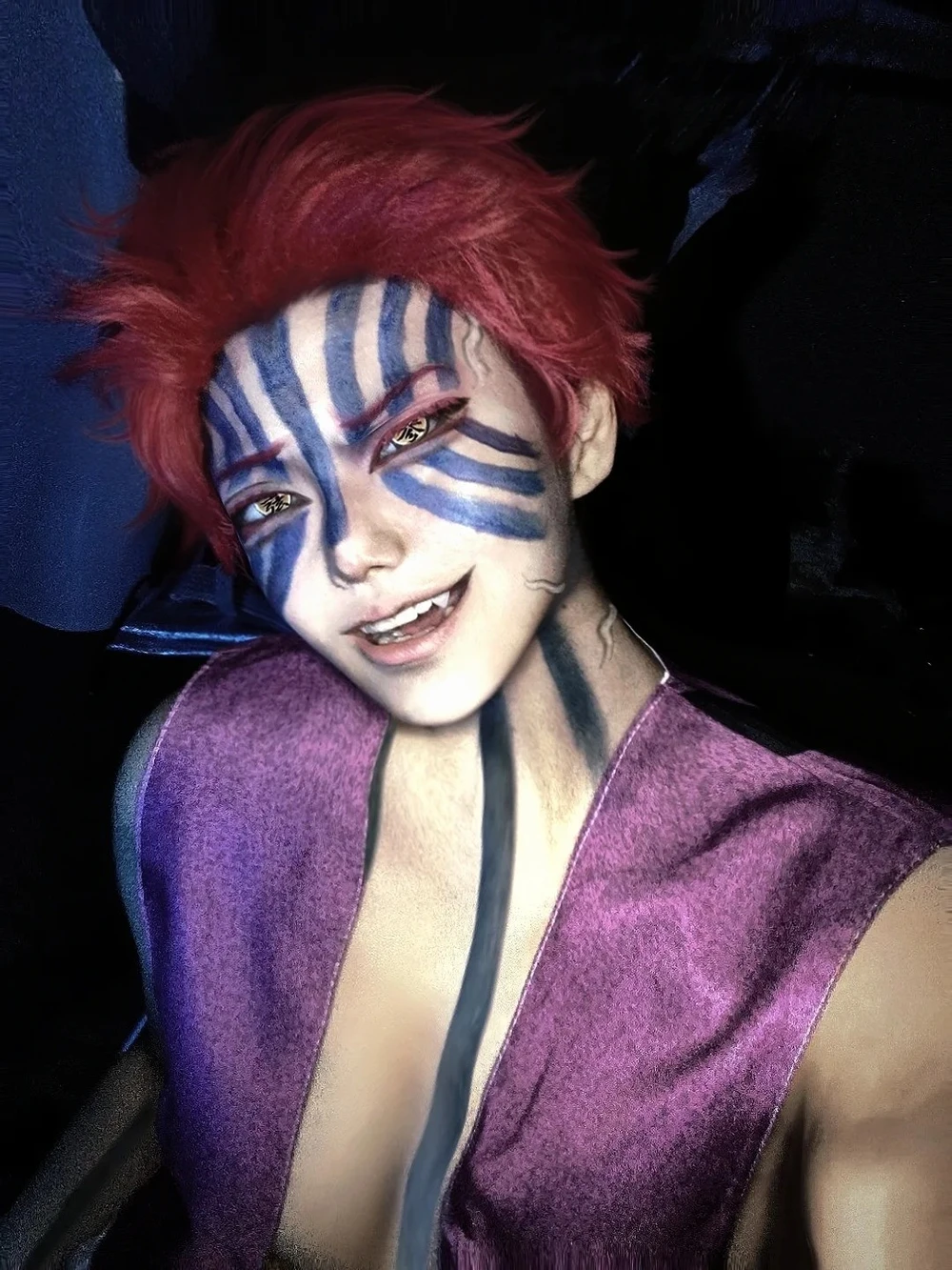 akaza demon slayer cosplay 10
