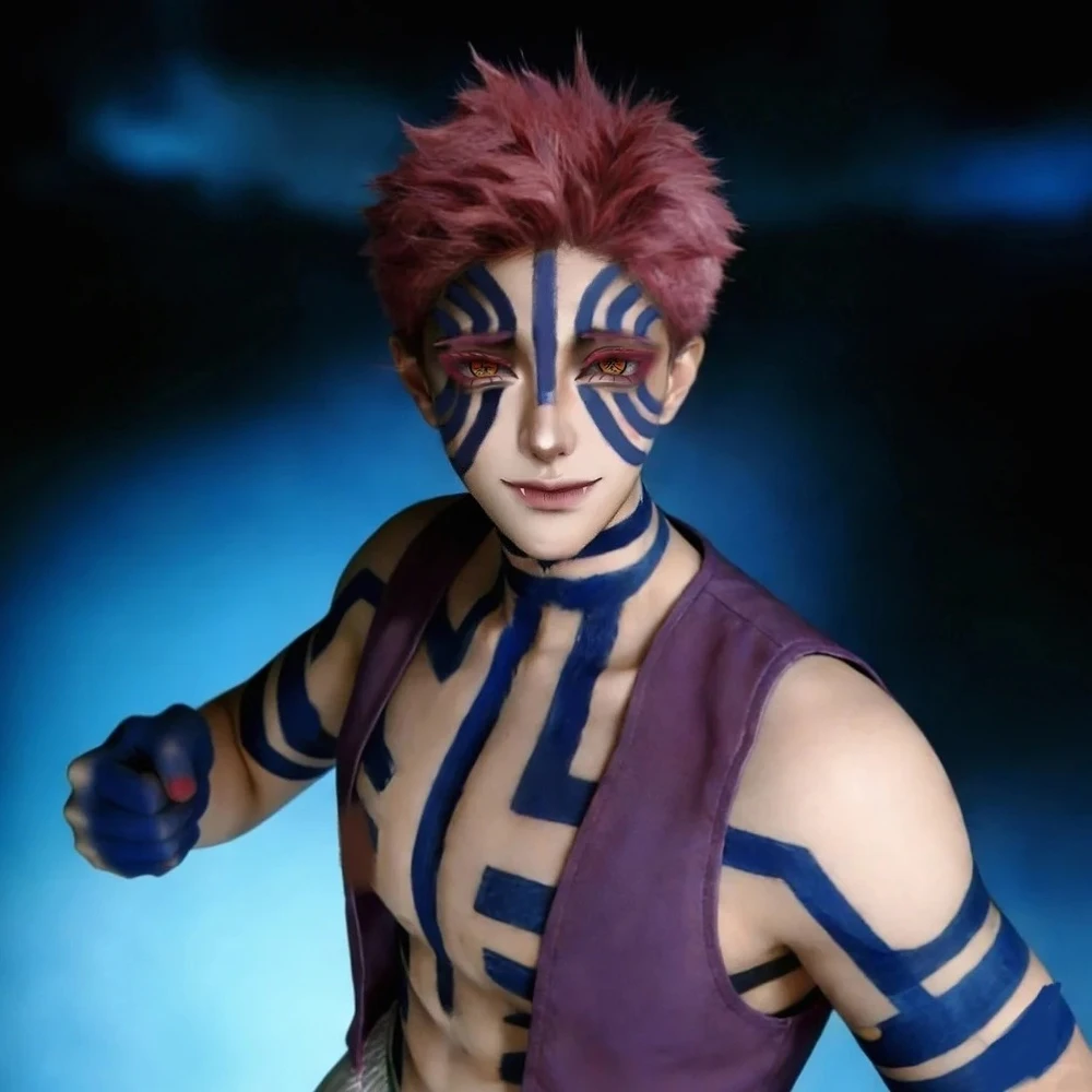 akaza demon slayer cosplay 11