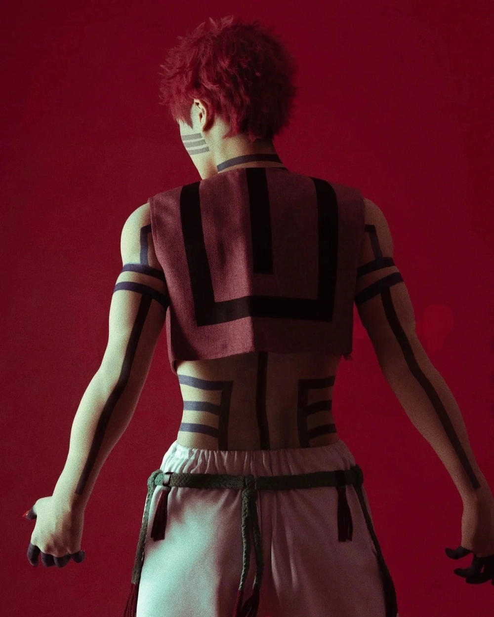 akaza cosplay demon slayer phiên bản sân khấu