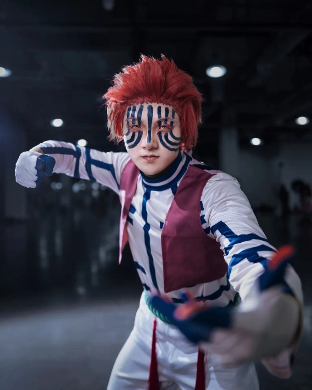 akaza demon slayer cosplay đẹp và ấn tượng