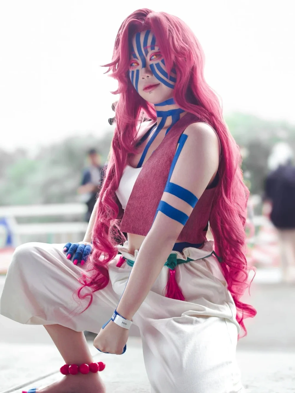 akaza demon slayer cosplay 8