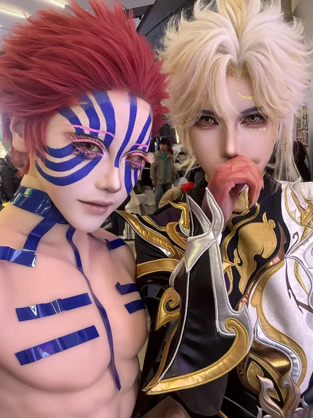 akaza demon slayer cosplay