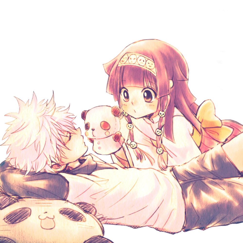 hình ảnh alluka x killua trong anime 