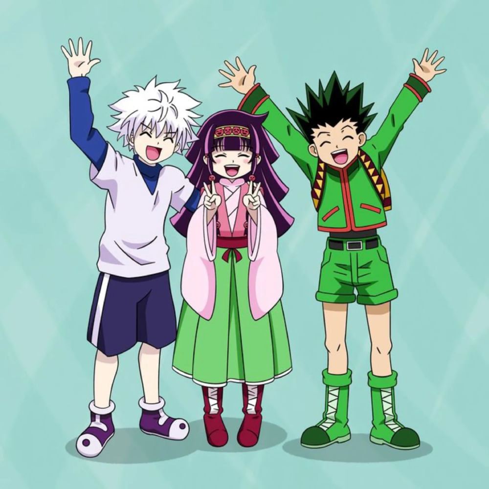 hình alluka x gon trong anime 