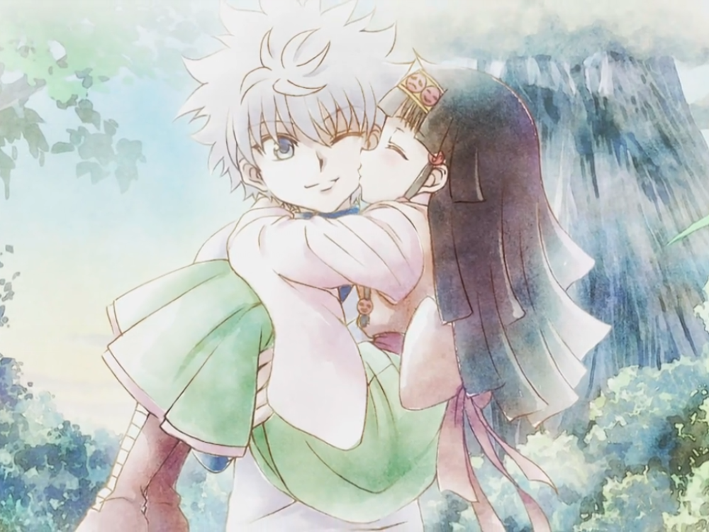 hình ảnh alluka và killua tình cảm 