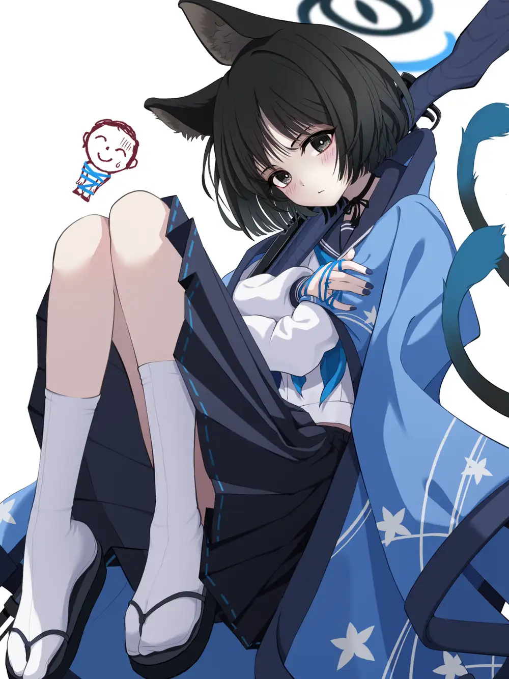 ảnh anime nữ lạnh lùng tóc ngắn