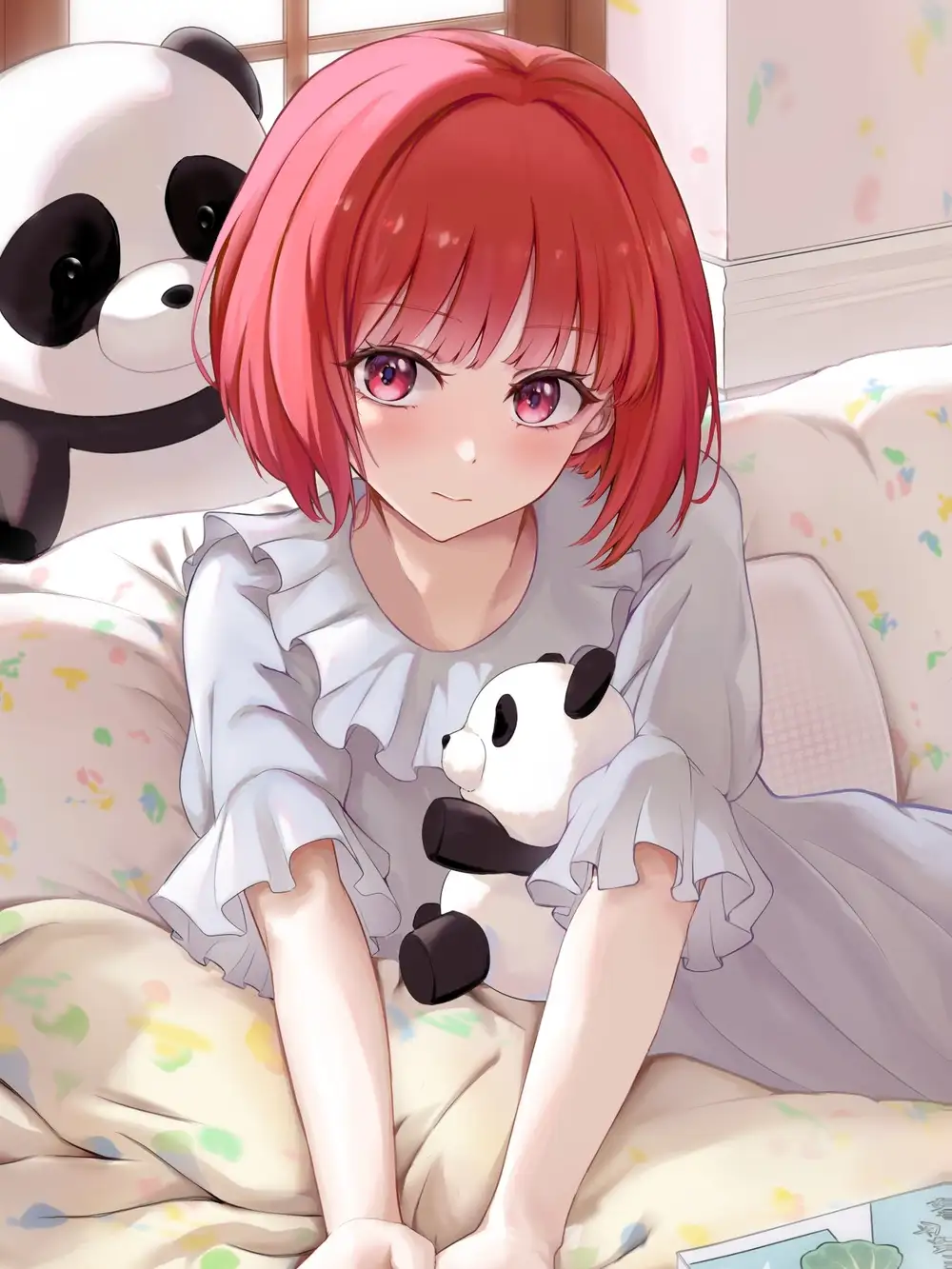 ảnh anime nữ tóc ngắn ngầu 1