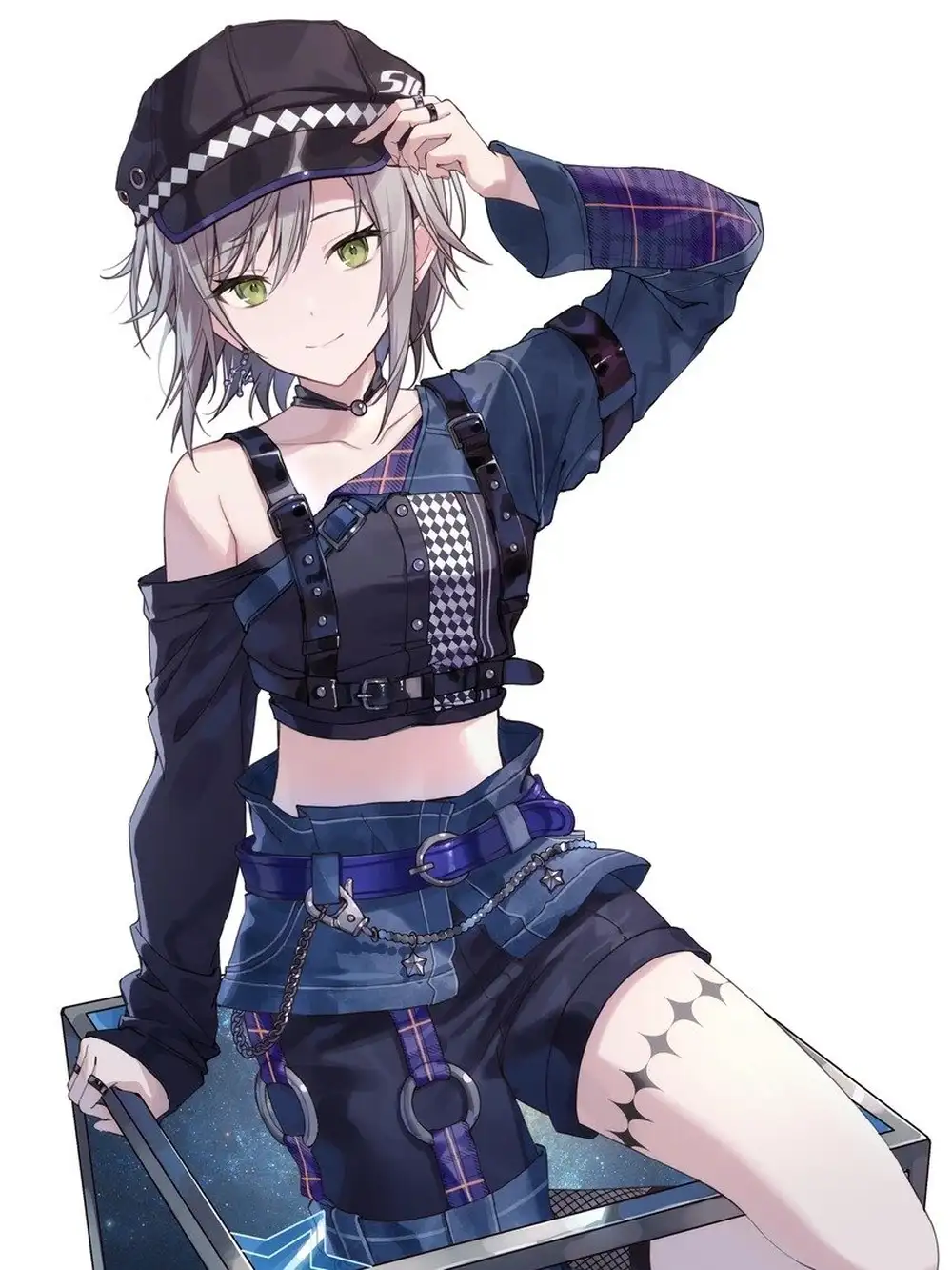 ảnh anime nữ tóc ngắn ngầu 11