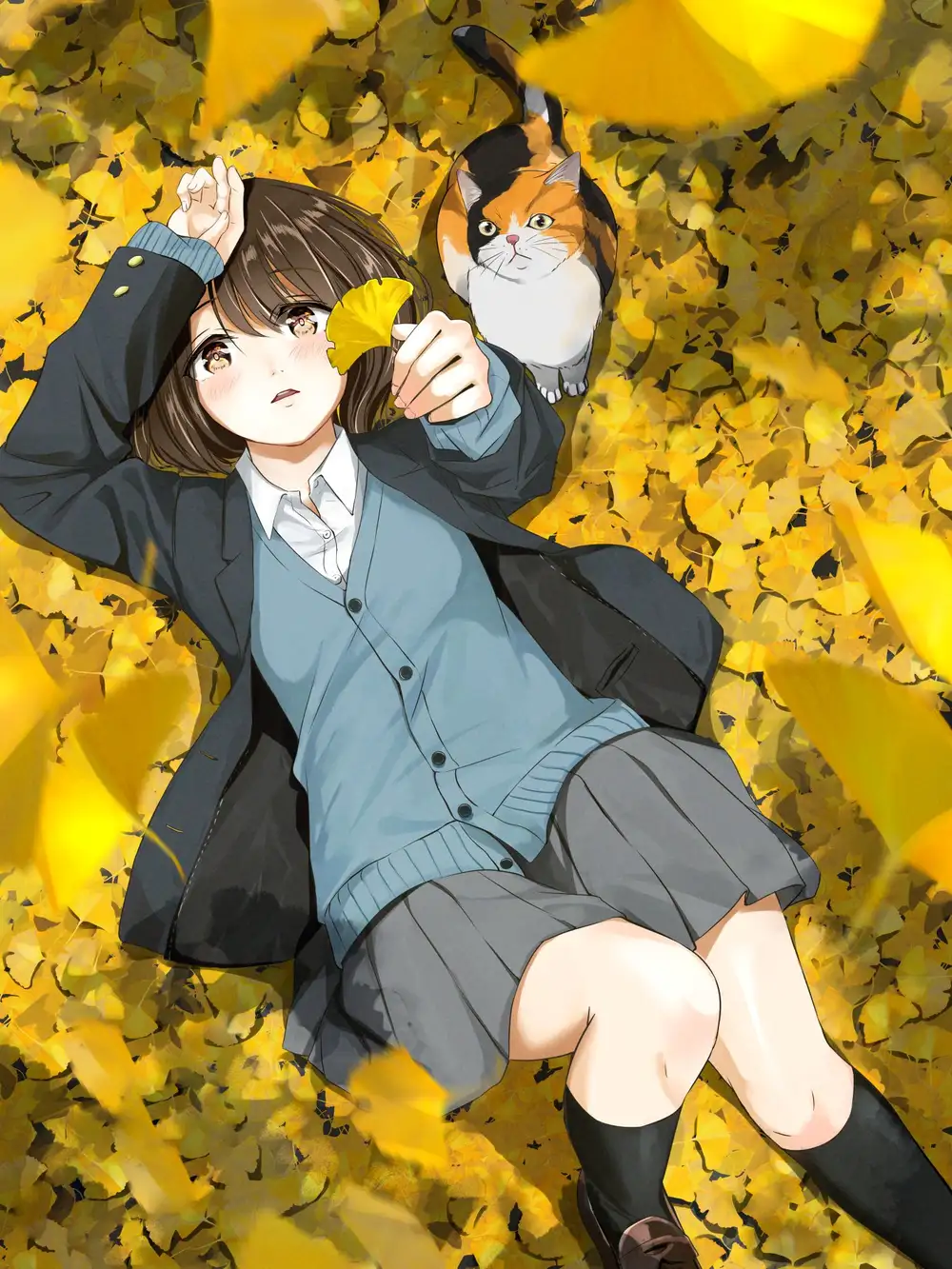 ảnh anime nữ tóc ngắn ngầu 5