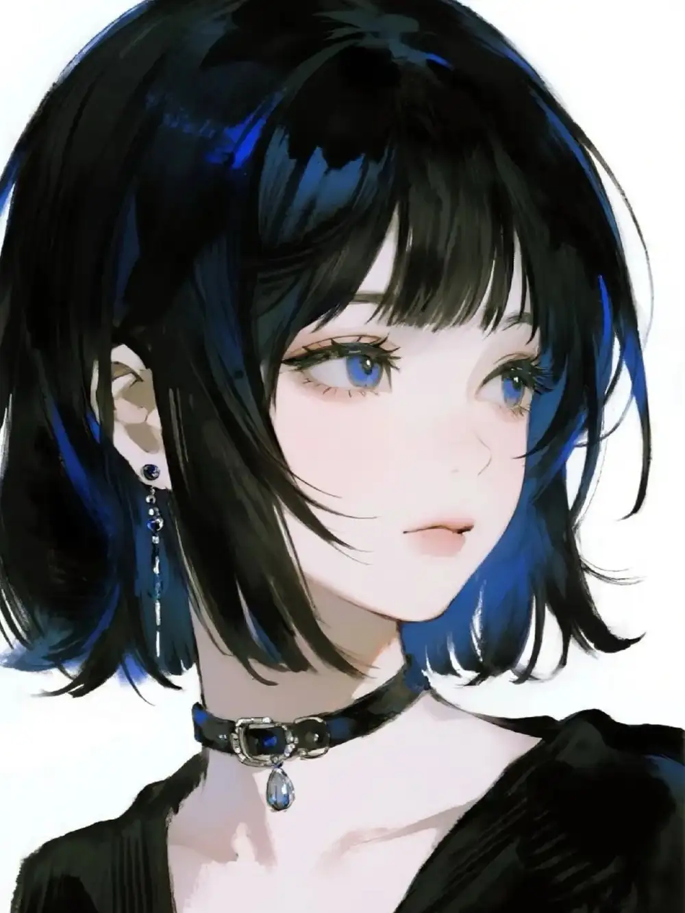 ảnh anime nữ tóc ngắn ngầu 9