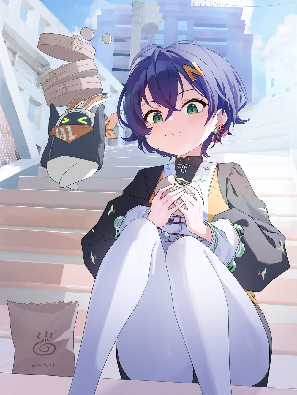 ảnh anime nữ lạnh lùng tóc ngắn đẹp nhất 