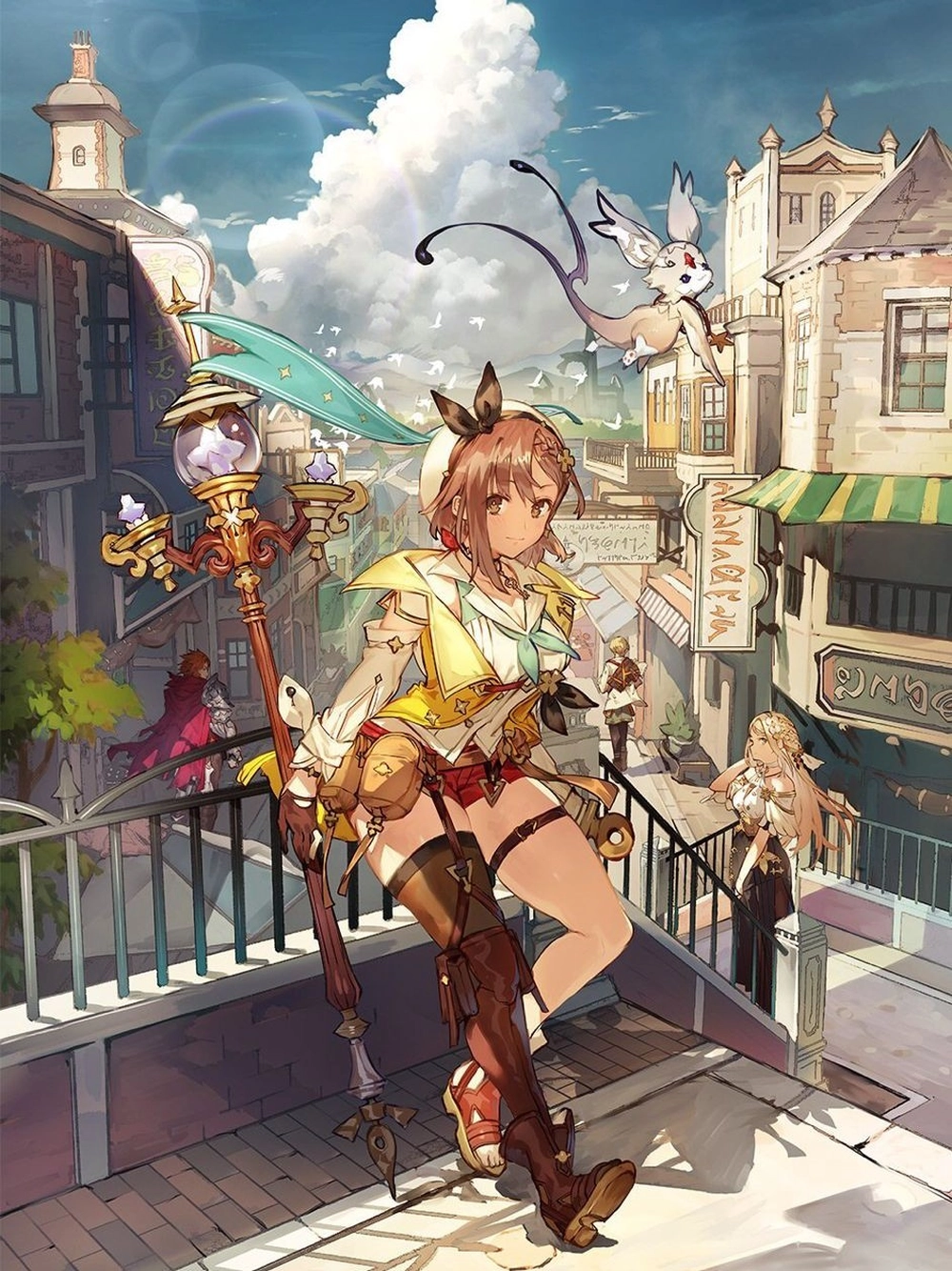 hình ảnh anime chibi tóc ngắn cực dễ thương 