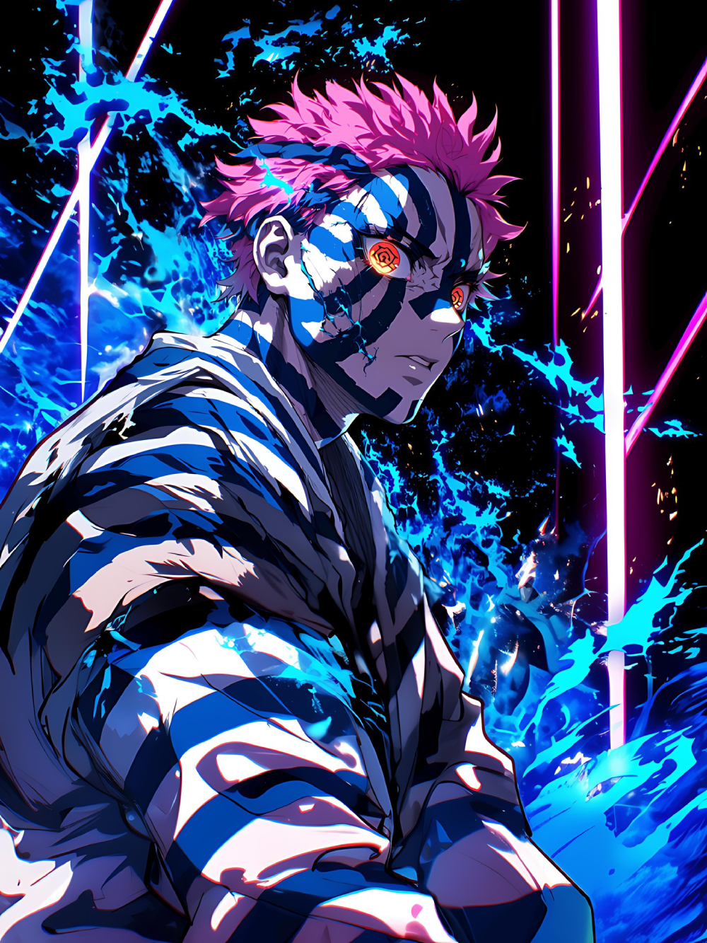 ảnh akaza anime quái vật kỳ bí