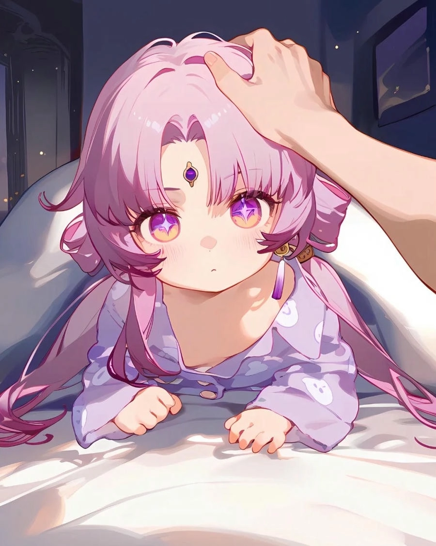 ảnh anime xoa đầu dành cho avatar