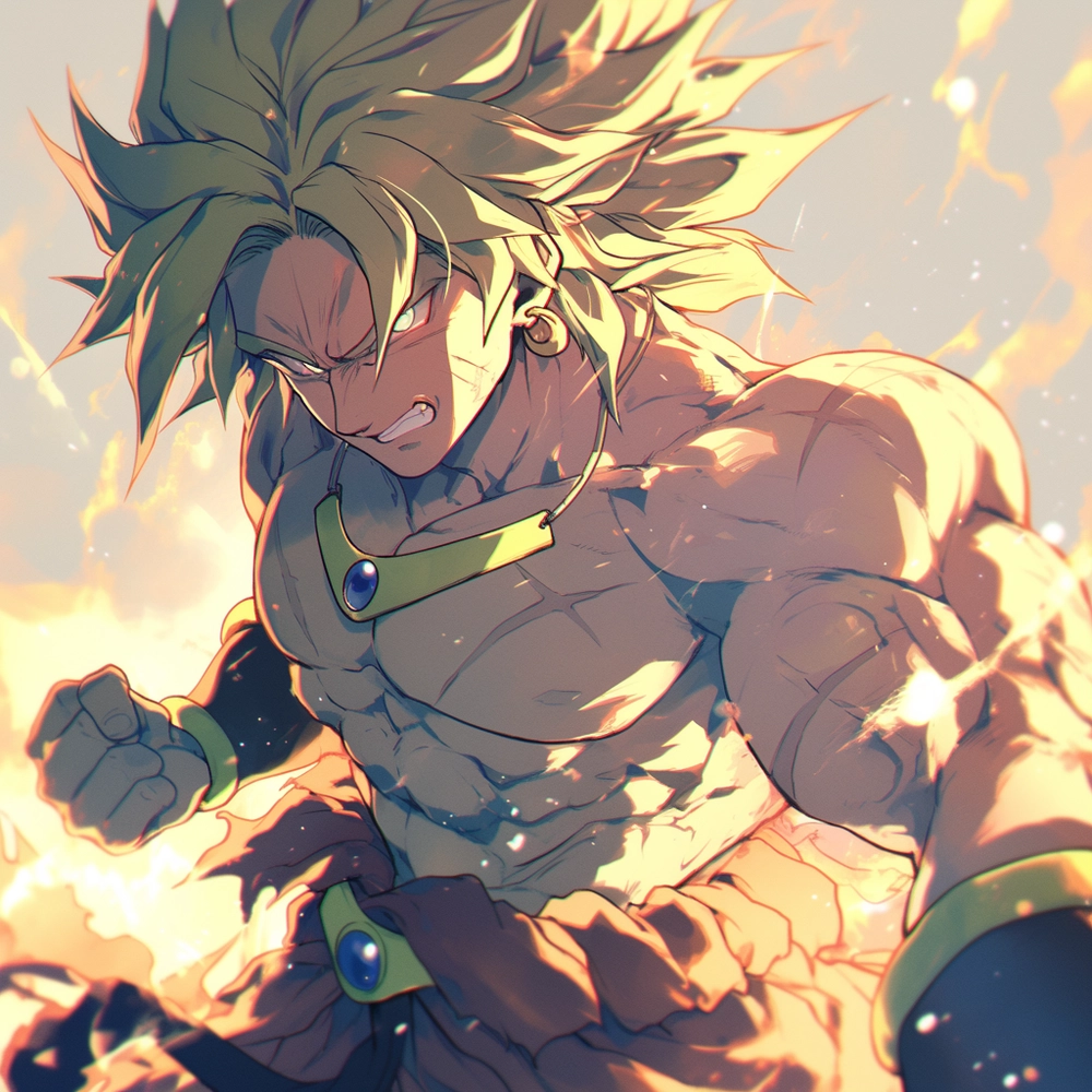hình ảnh broly super saiyan
