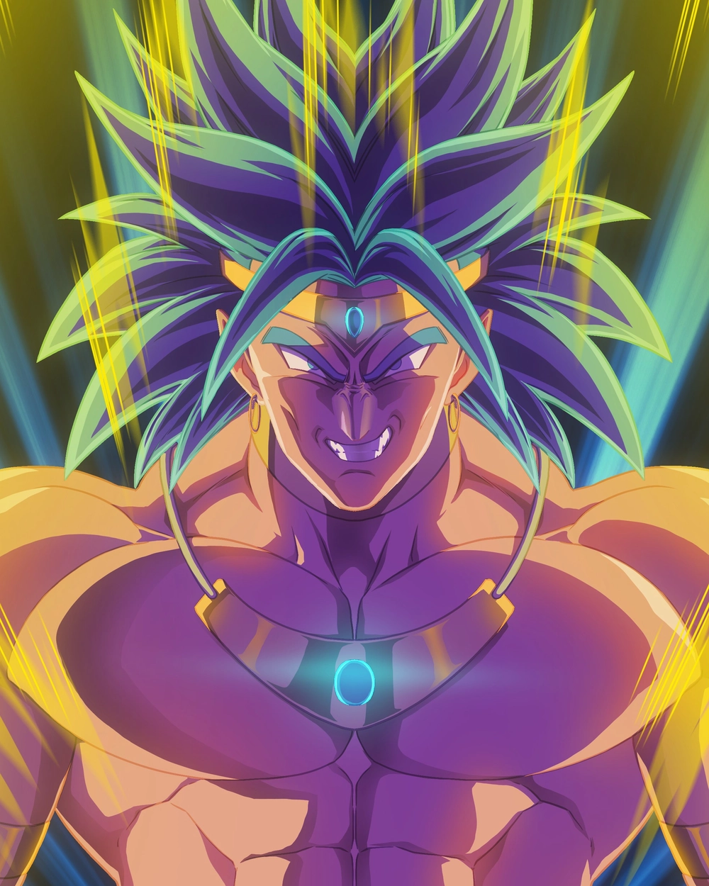 ảnh broly đẹp làm hình nền