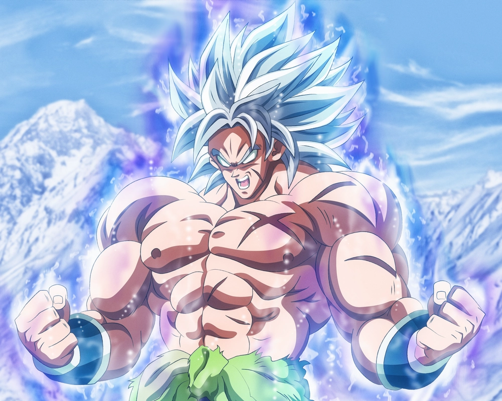hình ảnh broly mạnh mẽ