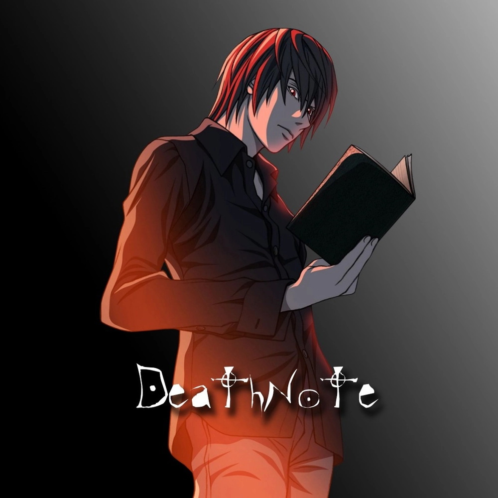 ảnh anime death note Light và L