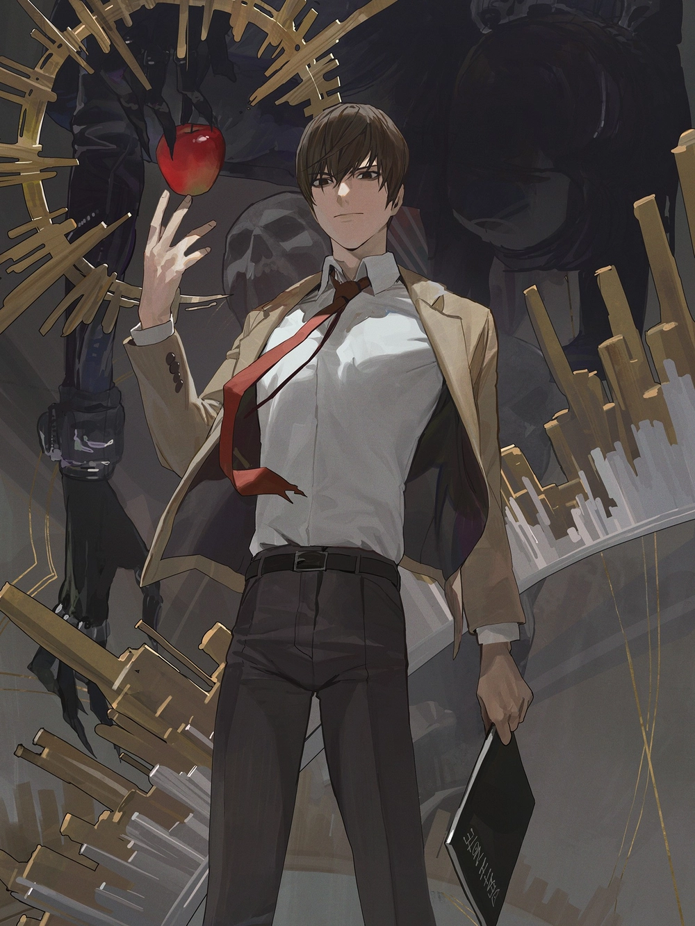 ảnh death trong anime death note