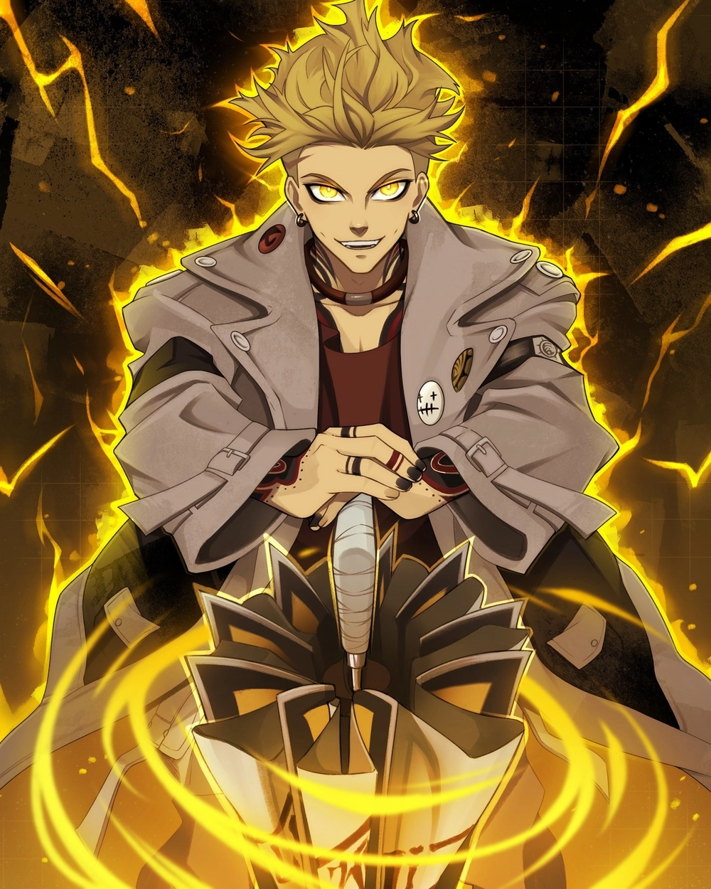 hình enjin gachiakuta anime nghệ thuật