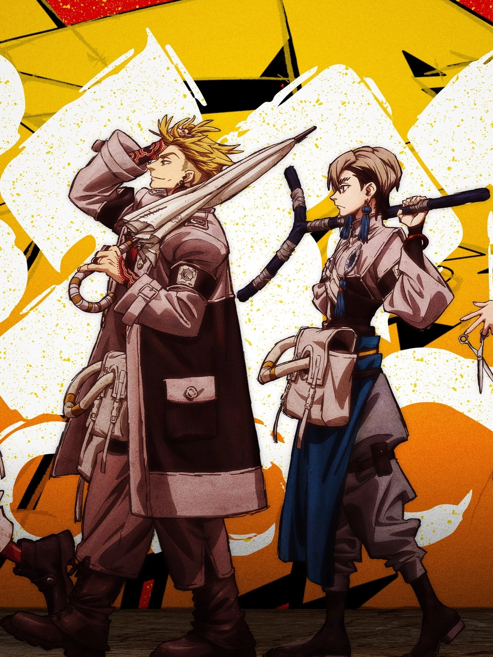 ảnh đôi enjin và zanka anime