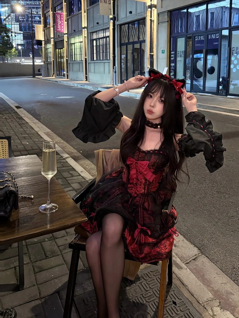 ảnh gái cosplay mèo