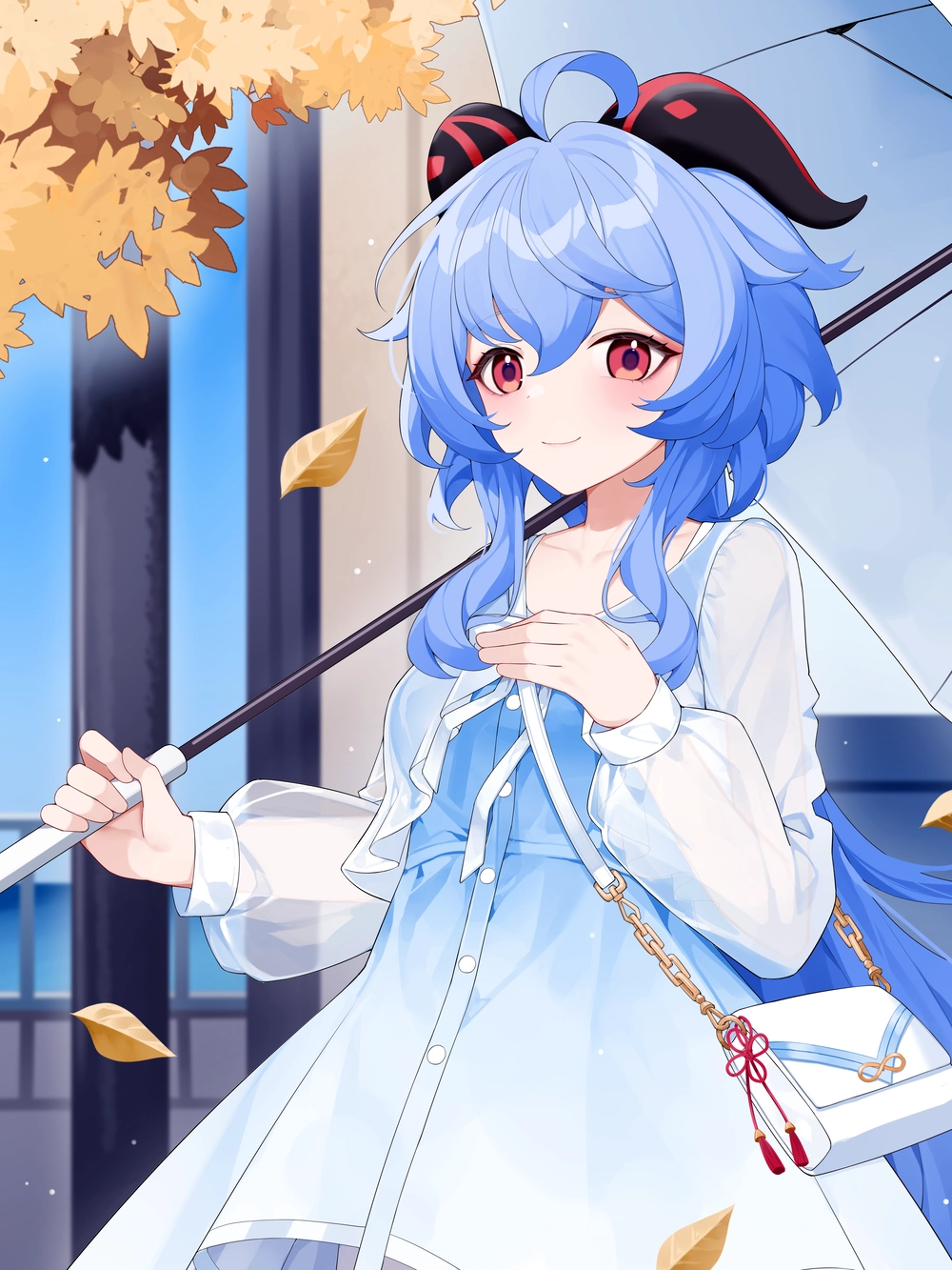 ảnh ganyu chibi cute