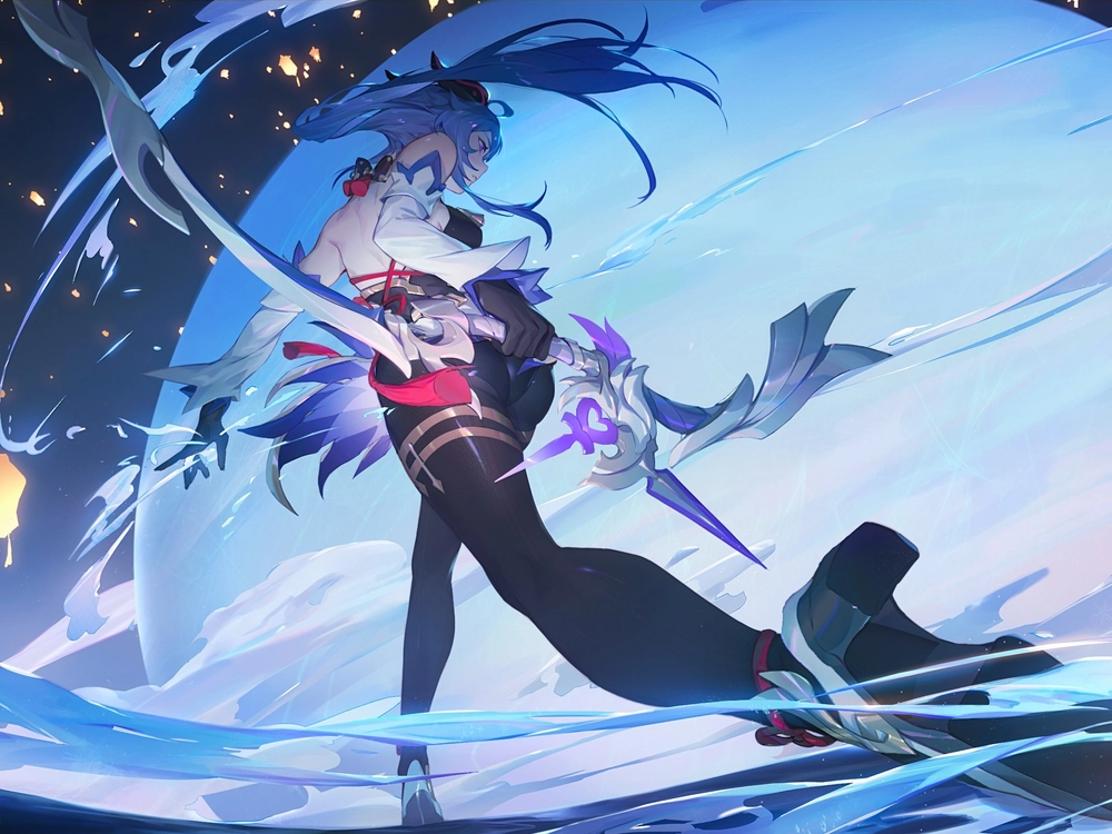 ganyu chibi đáng yêu