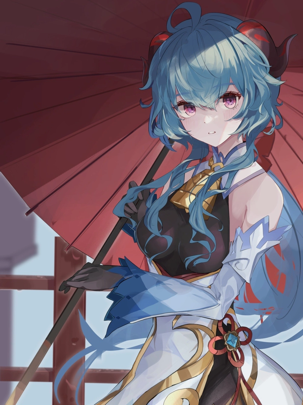 ảnh fanart ganyu genshin impact