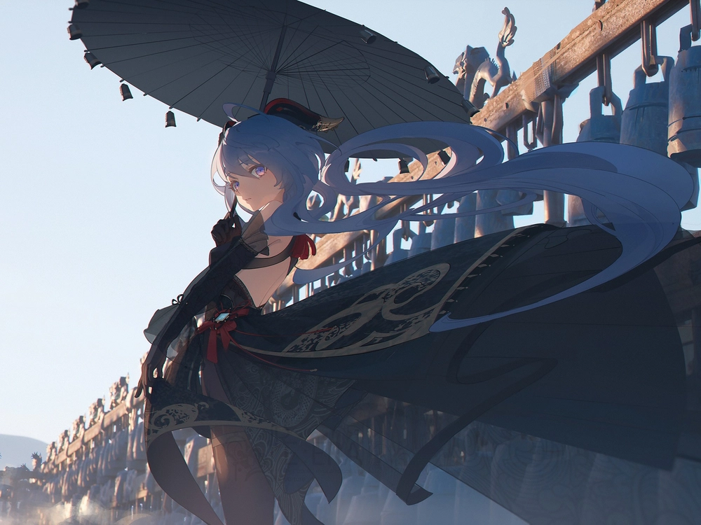 hình ảnh ganyu đẹp